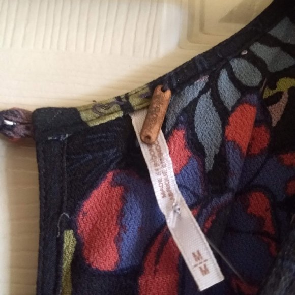 Free People Backyard Tunic casual floral dress NWOT 🎈HOST PICK🎈 - Picture 3 of 9